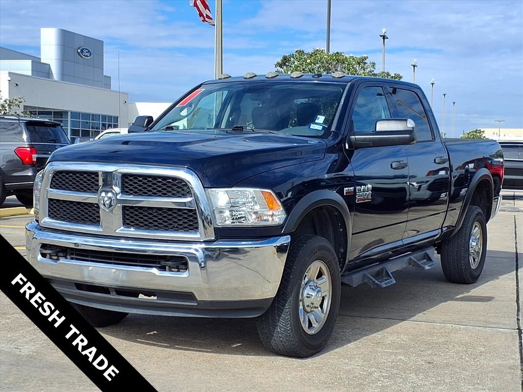 True Blue Pearlcoat 2017 RAM 2500 Tradesman Crew Cab 4WD Pickup Truck Four-Wheel Drive 6-Speed Automatic