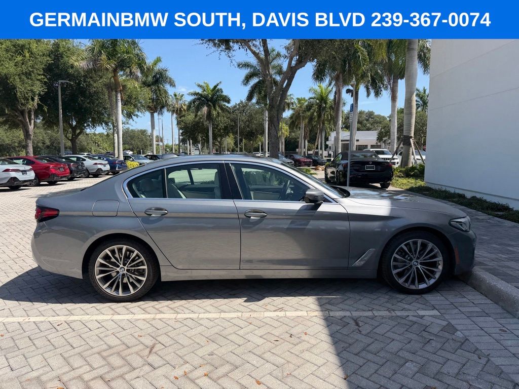 Certified Used 2023 Gray BMW 530i image 9