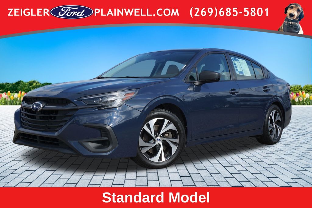 Cosmic Blue Pearl 2024 Subaru Legacy Sedan All-Wheel Drive Continuously Variable Transmission