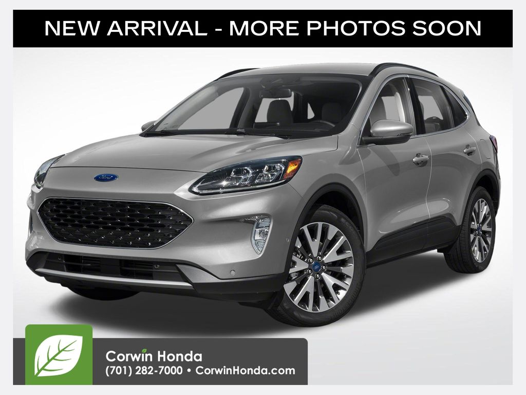 Ingot Silver Metallic 2020 Ford Escape SUV / Crossover All-Wheel Drive 8-Speed Automatic