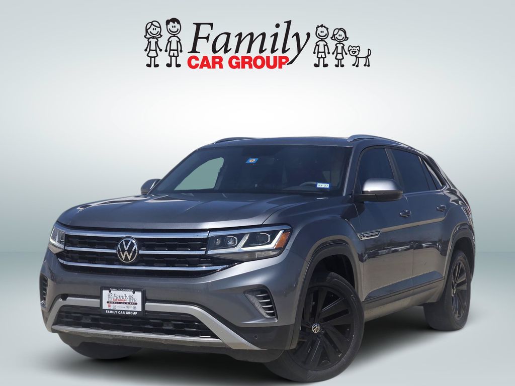 Platinum Gray Metallic 2023 Volkswagen Atlas Cross Sport SUV / Crossover Front-Wheel Drive 8-Speed Automatic