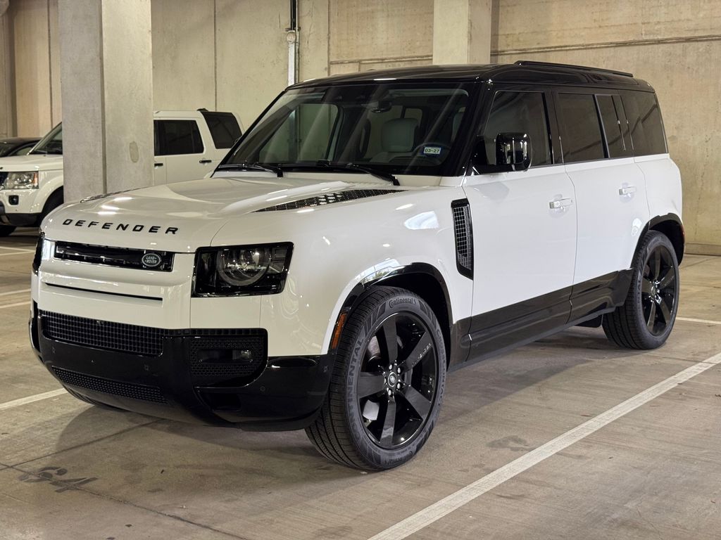 Fuji White 2025 Land Rover Defender 110 P400 X-Dynamic SE AWD SUV / Crossover All-Wheel Drive 8-Speed Automatic