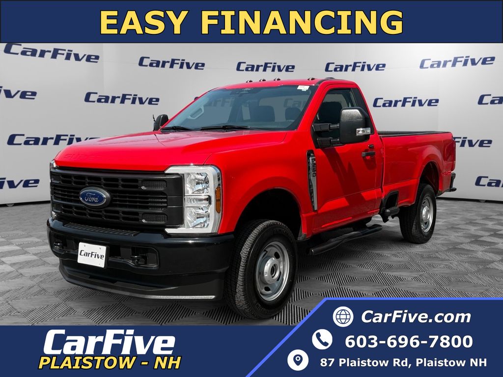 Race Red 2024 Ford F-250 Super Duty XL LB 4WD Pickup Truck Four-Wheel Drive Automatic