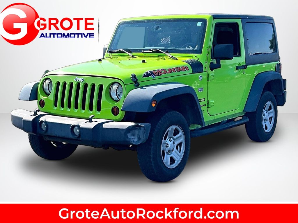Gecko Pearlcoat 2012 Jeep Wrangler SUV / Crossover Four-Wheel Drive 5-Speed Automatic