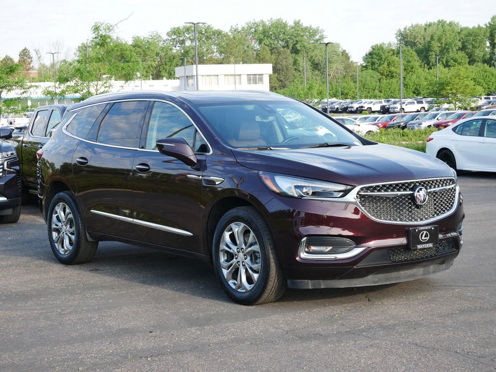Rich Garnet Metallic 2021 Buick Enclave Avenir AWD SUV / Crossover Four-Wheel Drive 9-Speed Automatic