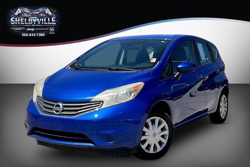 Blue Metallic 2016 Nissan Versa Note SV Hatchback Front-Wheel Drive Continuously Variable Transmission