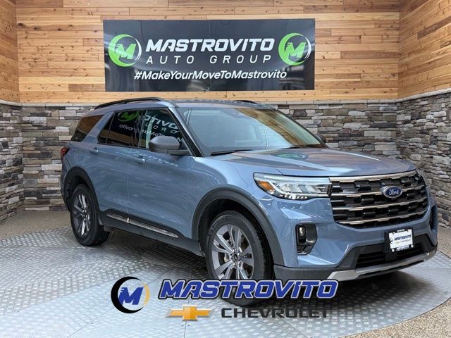 Vapor Blue 2025 Ford Explorer SUV / Crossover All-Wheel Drive Automatic