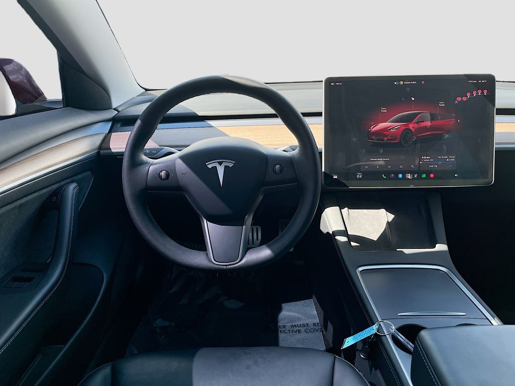 Used 2022 Red Tesla Performance image 19