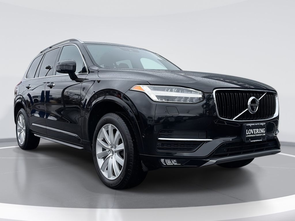 Onyx Black Metallic 2018 Volvo XC90 T6 Momentum AWD SUV / Crossover All-Wheel Drive Automatic