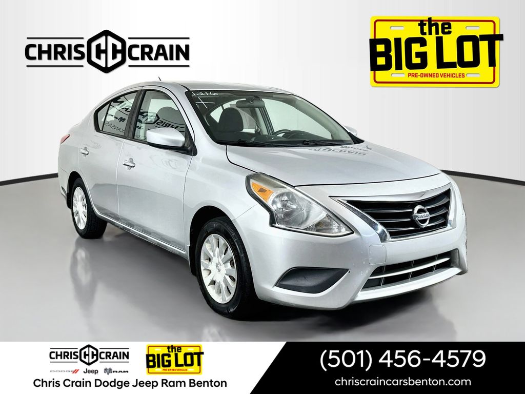 Brilliant Silver 2018 Nissan Versa Sedan Front-Wheel Drive Continuously Variable Transmission