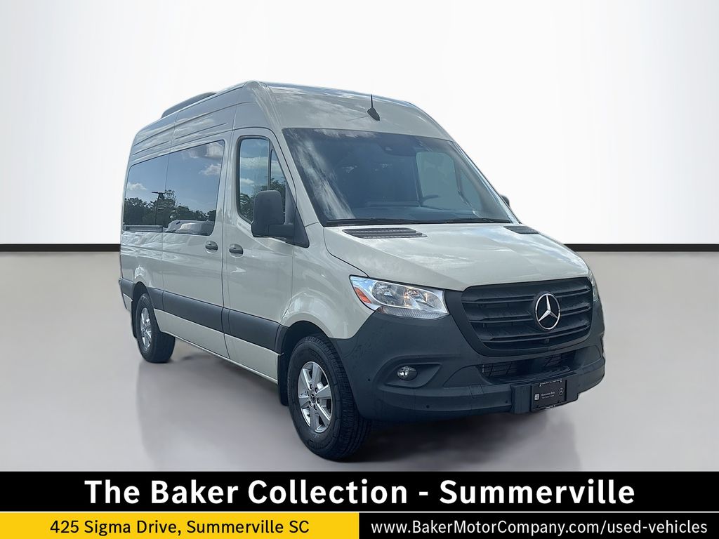 Pebble Gray 2024 Mercedes-Benz Sprinter 2500 144 Passenger Van RWD Van Rear-Wheel Drive 9-Speed Automatic