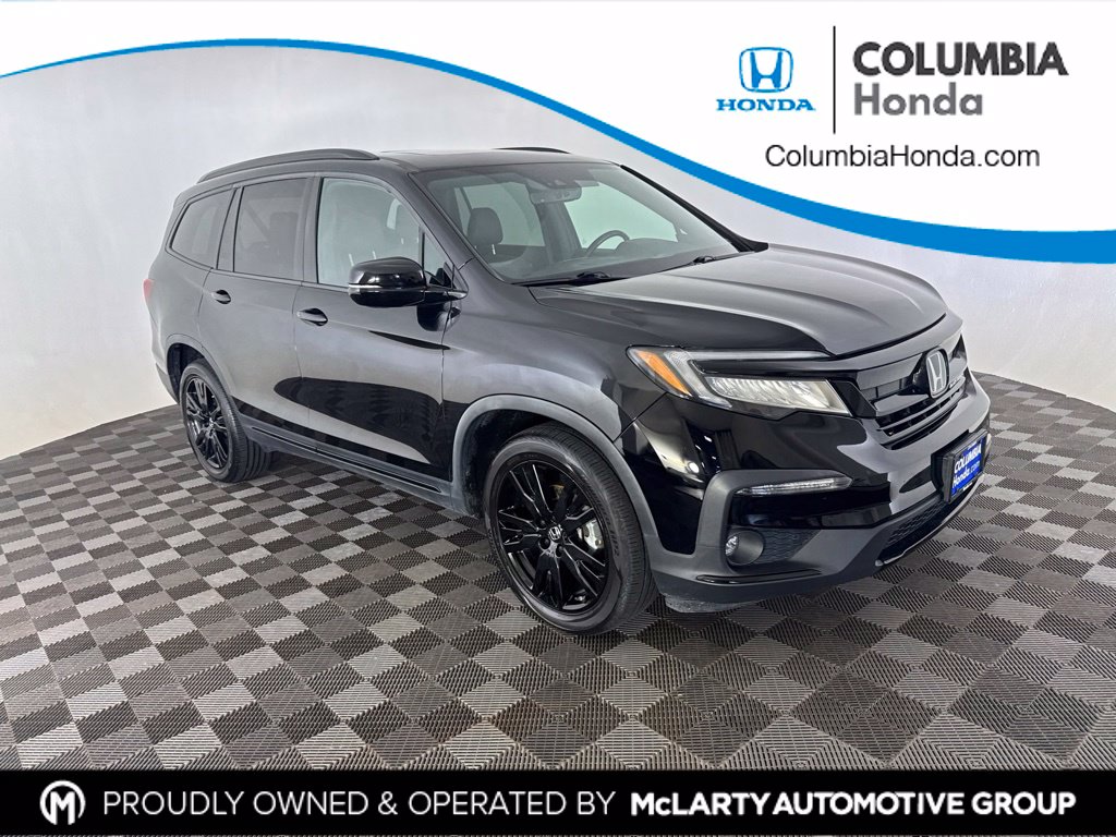 Crystal Black Pearl 2021 Honda Pilot SUV / Crossover All-Wheel Drive 9-Speed Automatic