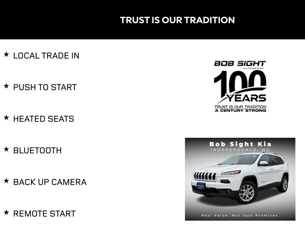 Used 2018 Jeep Cherokee Latitude Plus with VIN 1C4PJMLB5JD512542 for sale in Kansas City