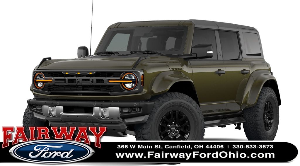 Green Metallic 2026 Ford Bronco Raptor SUV / Crossover Four-Wheel Drive Automatic