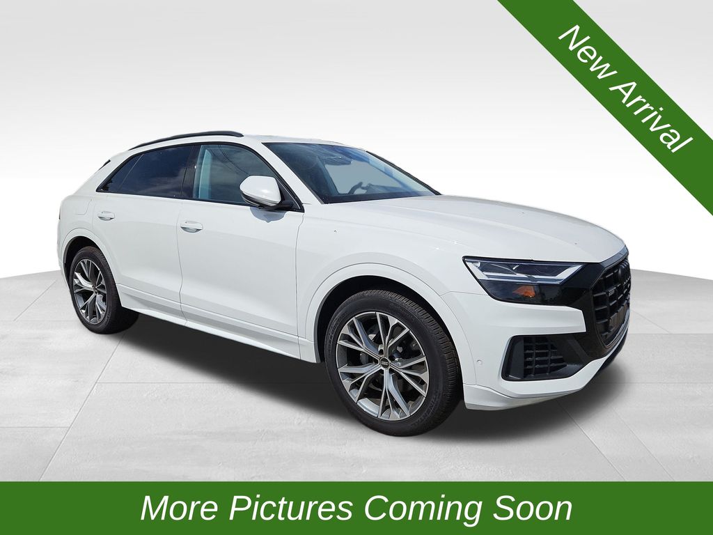 Carrara White 2021 Audi Q8 quattro Premium 55 TFSI SUV / Crossover All-Wheel Drive 8-Speed Automatic
