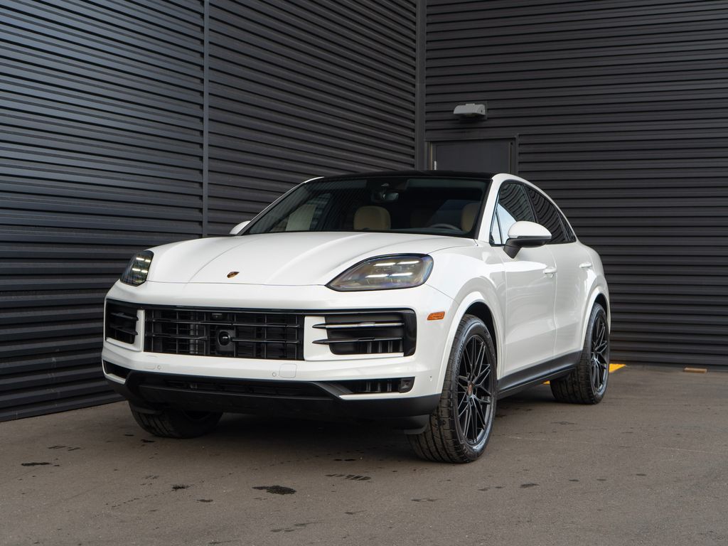 White 2026 Porsche Cayenne Coupe Coupe All-Wheel Drive 8-Speed Automatic