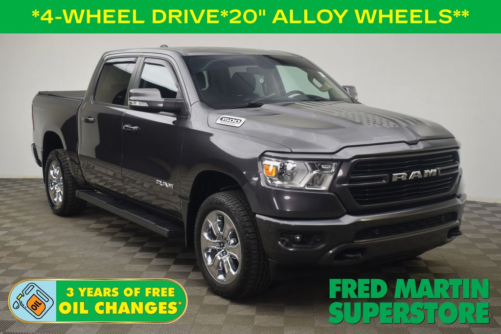 used 2020 Ram 1500 car, priced at $21,400