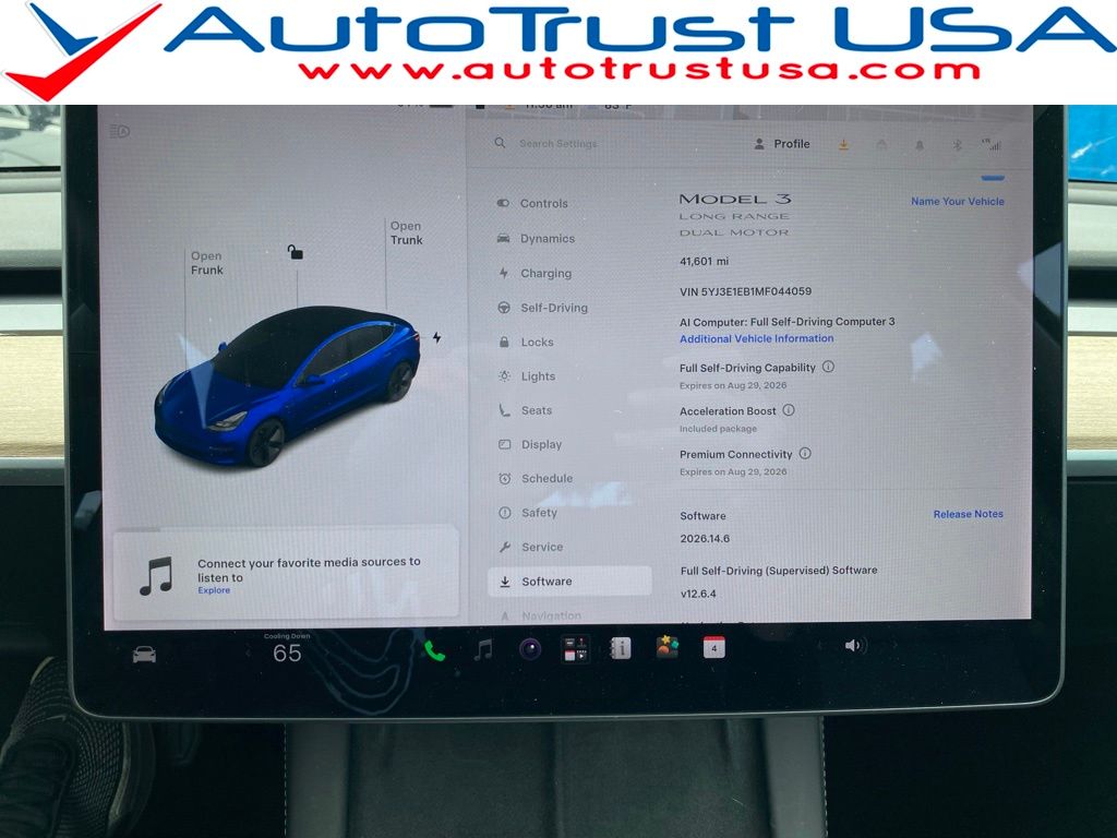 2021 Tesla Model 3 Long Range AWD