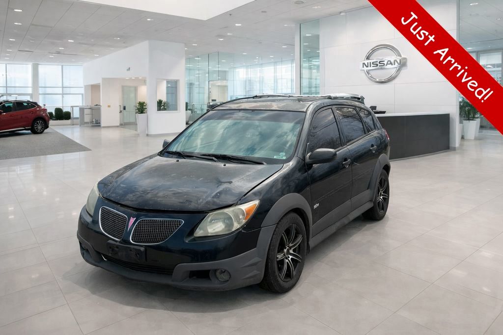 Abyss (Black) 2006 Pontiac Vibe Base Hatchback Front-Wheel Drive 4-Speed Automatic Overdrive