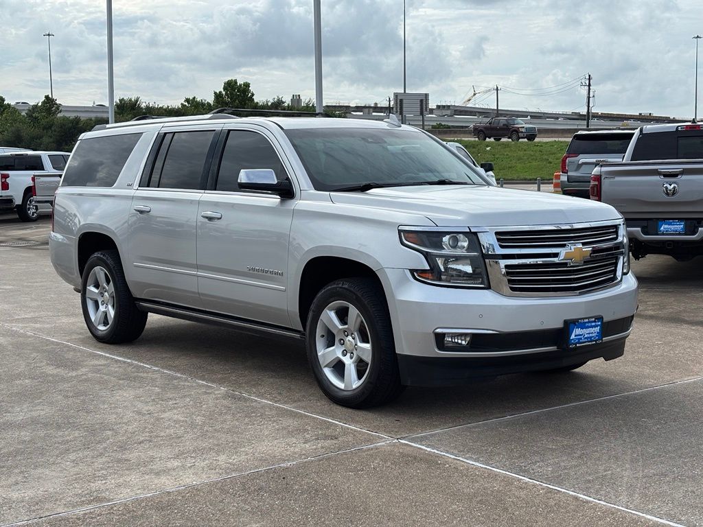 2016 Chevrolet Suburban LTZ Silver at Joe Myers Mazda Kia