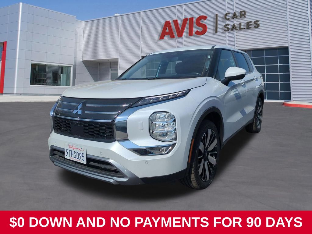 White 2025 Mitsubishi Outlander SUV / Crossover Front-Wheel Drive Continuously Variable Transmission
