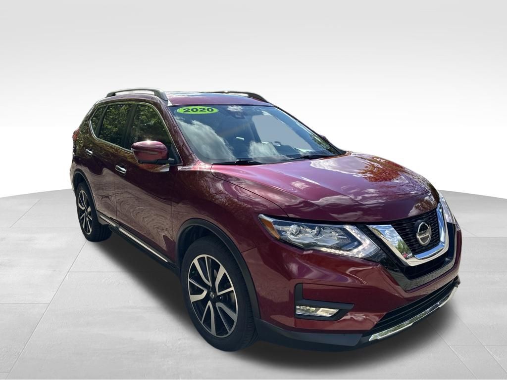 2020 Nissan Rogue SL Red at Subaru and VW of Moon Township