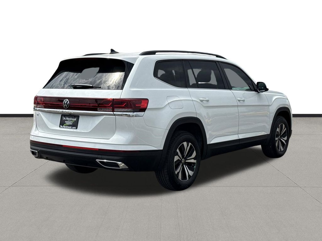 2026 Volkswagen Atlas 2.0T SE White at DeMontrond Auto Country