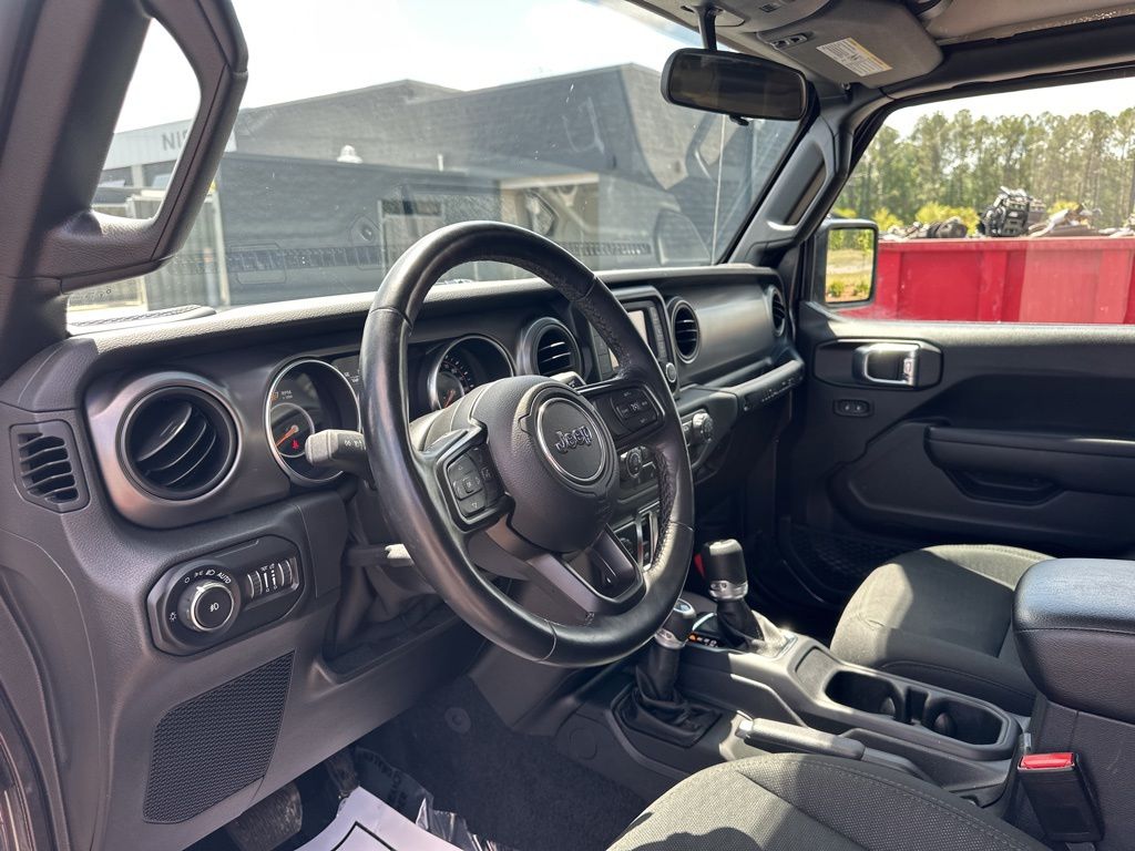 2021 Granite Crystal Metallic Clearcoat Jeep Wrangler Sport S 4X4 SUV