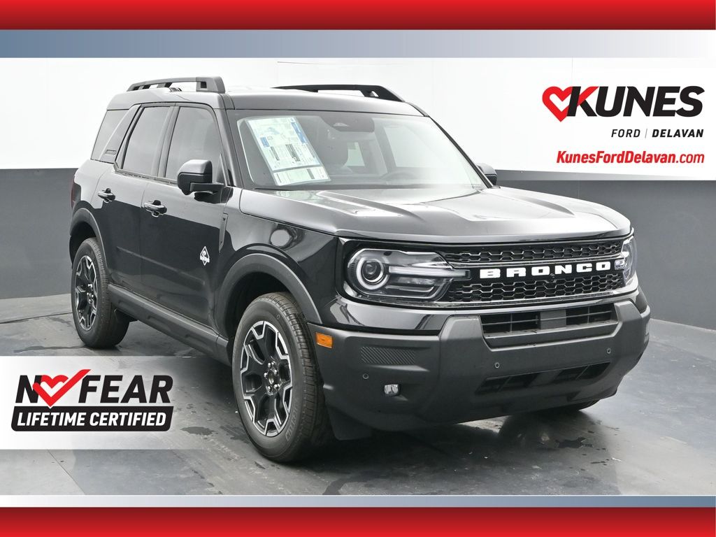 Shadow Black 2025 Ford Bronco Sport SUV / Crossover All-Wheel Drive 8-Speed Automatic