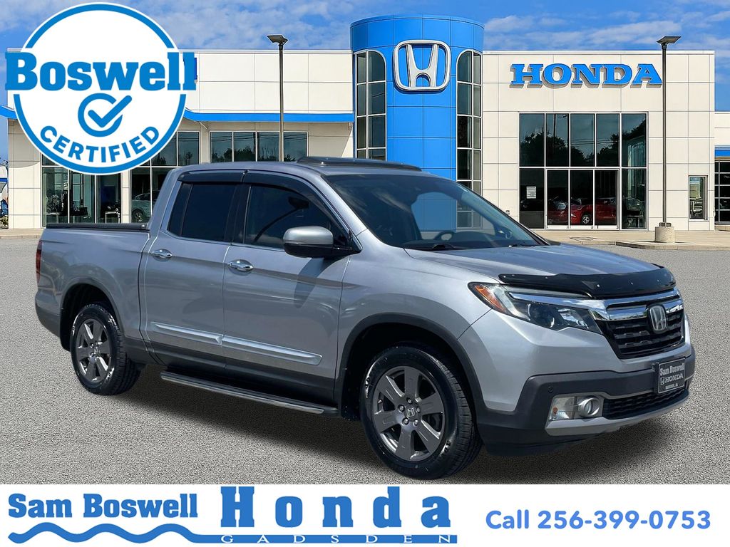Lunar Silver Metallic 2020 Honda Ridgeline RTL-E AWD Pickup Truck All-Wheel Drive 9-Speed Automatic