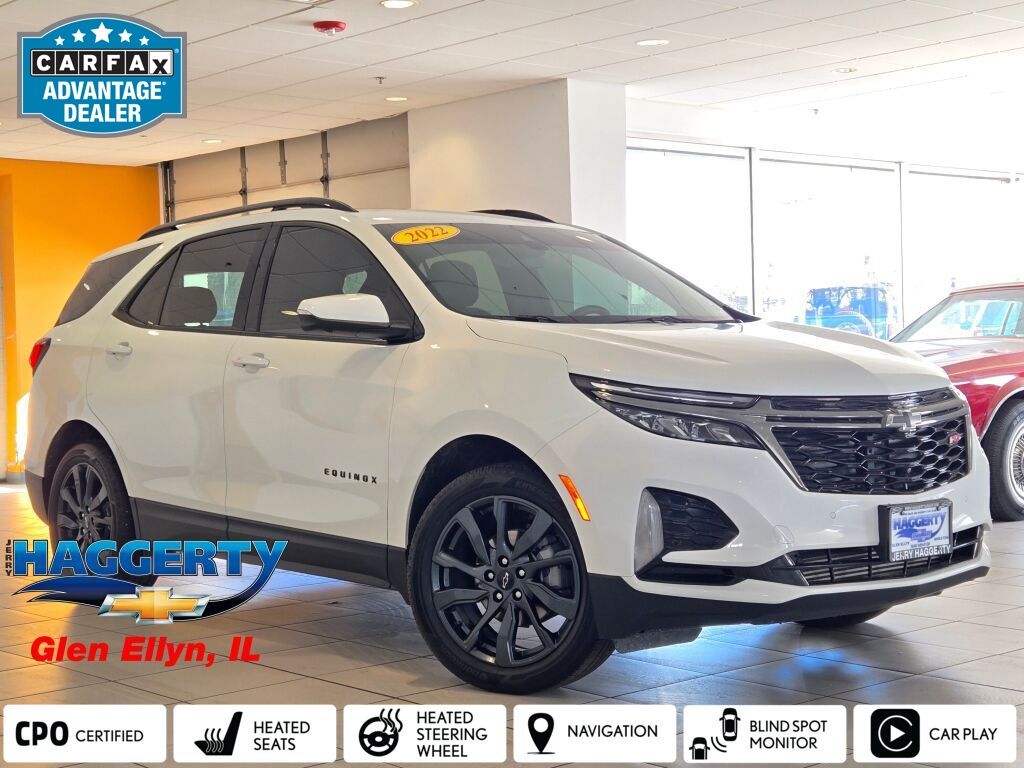 Summit White 2022 Chevrolet Equinox SUV / Crossover Front-Wheel Drive 6-Speed Automatic Overdrive
