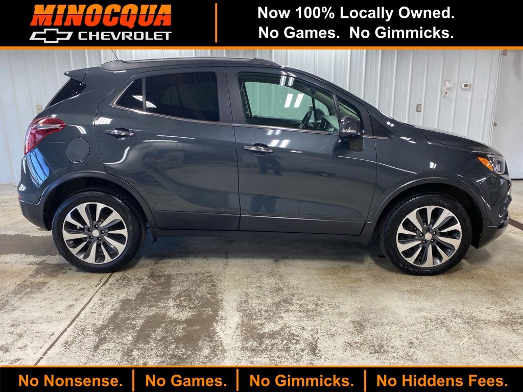 Graphite Gray Metallic 2017 Buick Encore Essence AWD SUV / Crossover All-Wheel Drive 6-Speed Automatic Overdrive