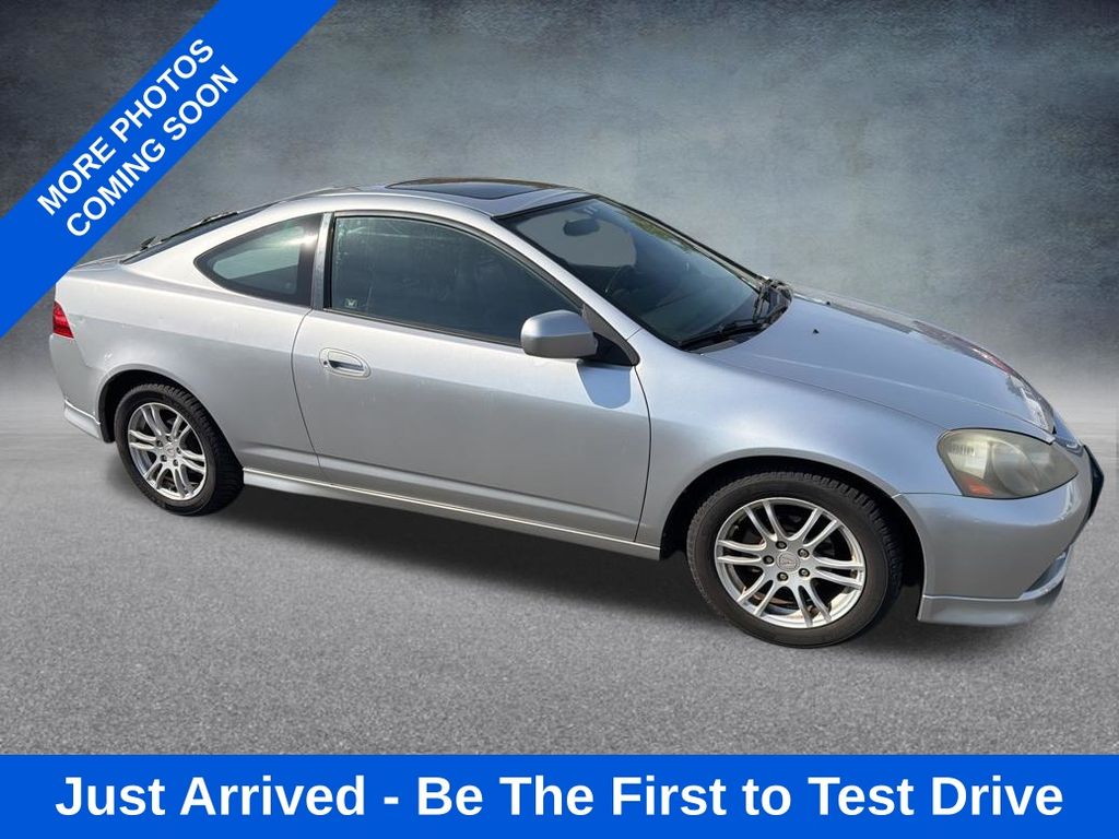 Silver 2006 Acura RSX FWD Coupe Front-Wheel Drive 5-Speed Automatic