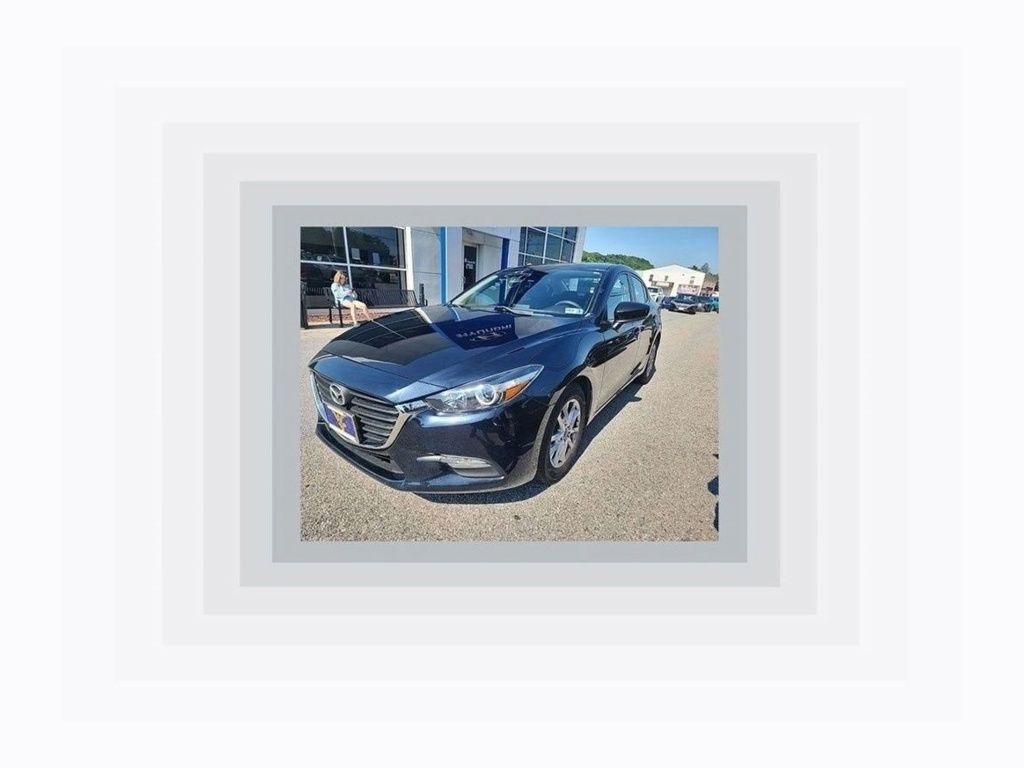 Jet Black Mica 2018 Mazda MAZDA3 Sedan Front-Wheel Drive 6-Speed Automatic