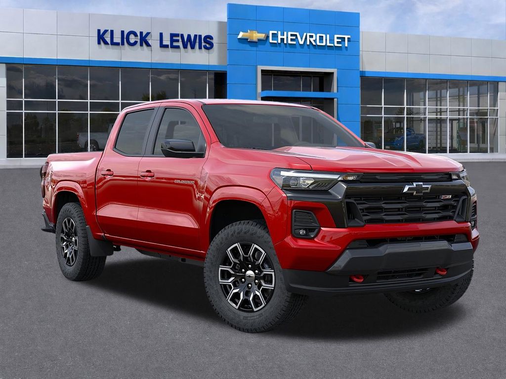 2026 Chevrolet Colorado Z71 Red at Klick Lewis Buick Chevrolet