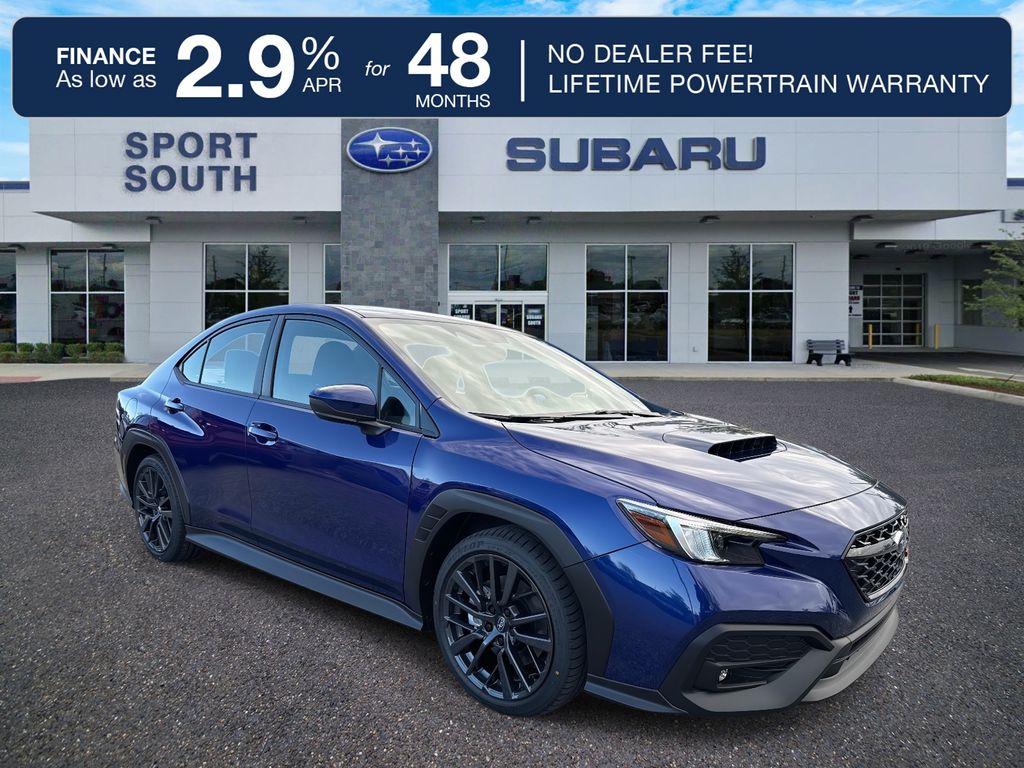 Sapphire Blue Pearl 2026 Subaru WRX Premium AWD Sedan All-Wheel Drive 6-Speed Manual