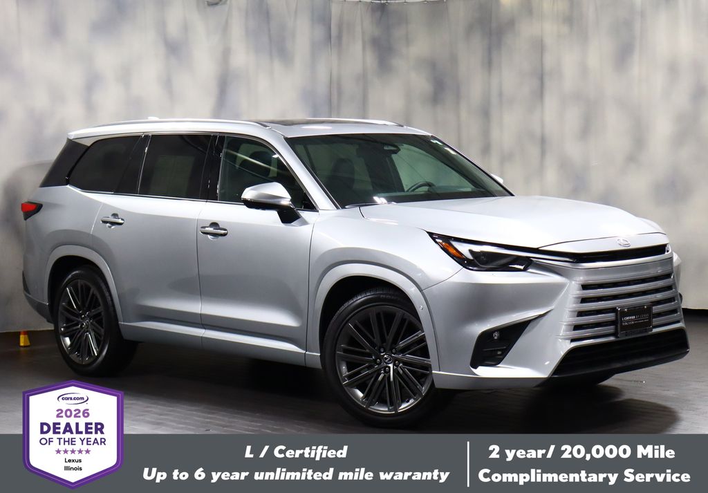 Celestial Silver Metallic 2025 Lexus TX 350 Luxury AWD SUV / Crossover All-Wheel Drive 8-Speed Automatic