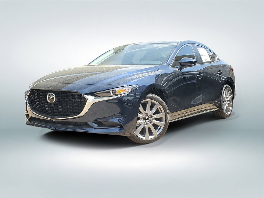 Deep Crystal Blue Mica 2026 Mazda MAZDA3 Sedan Front-Wheel Drive 6-Speed Automatic
