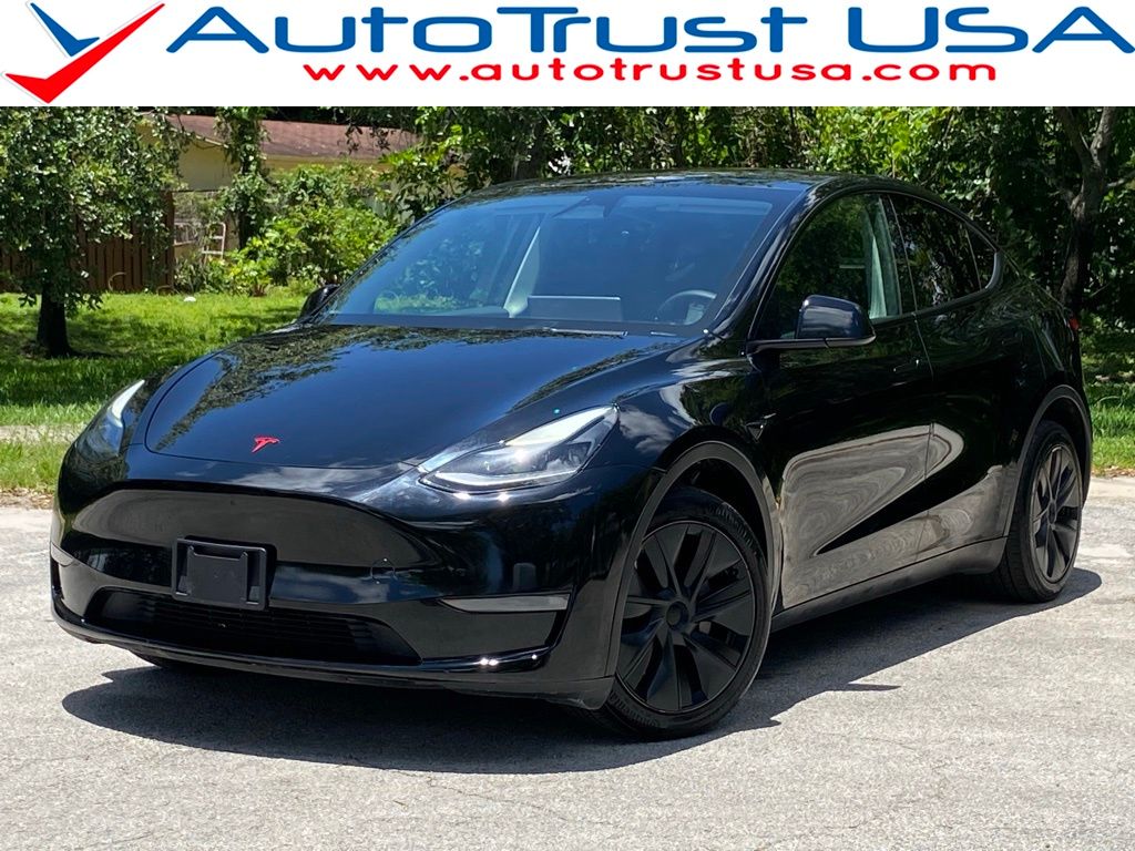 Black 2024 Tesla Model Y Long Range AWD SUV / Crossover All-Wheel Drive 1-Speed Automatic