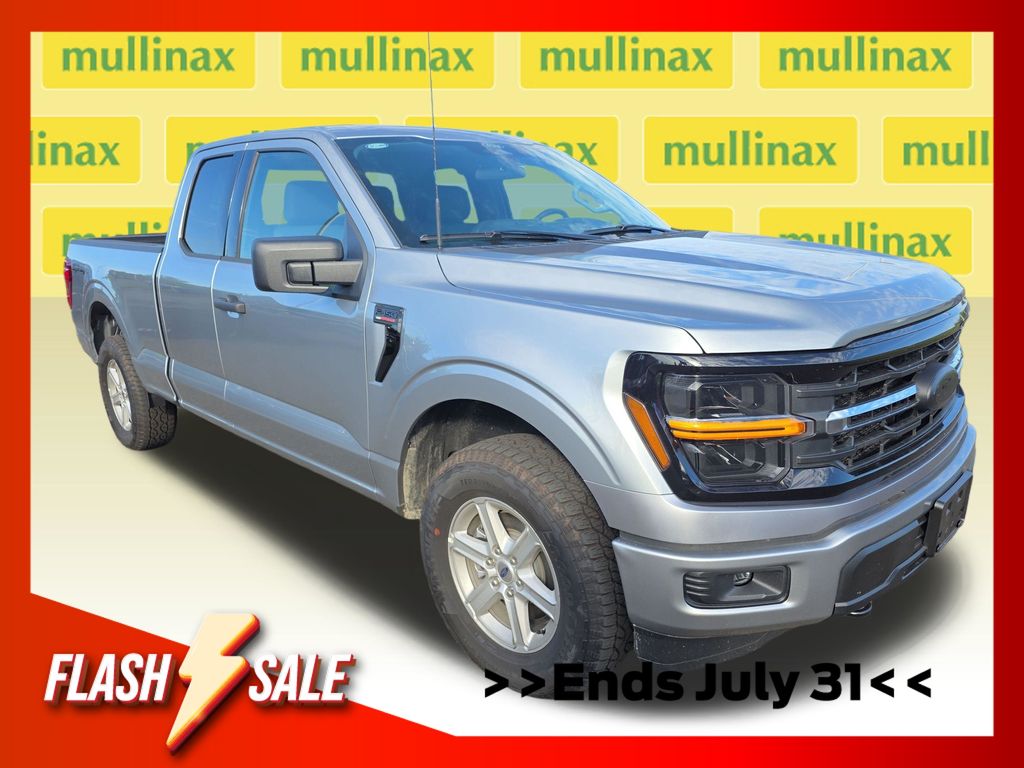 Iconic Silver Metallic 2026 Ford F-150 Pickup Truck Four-Wheel Drive Automatic