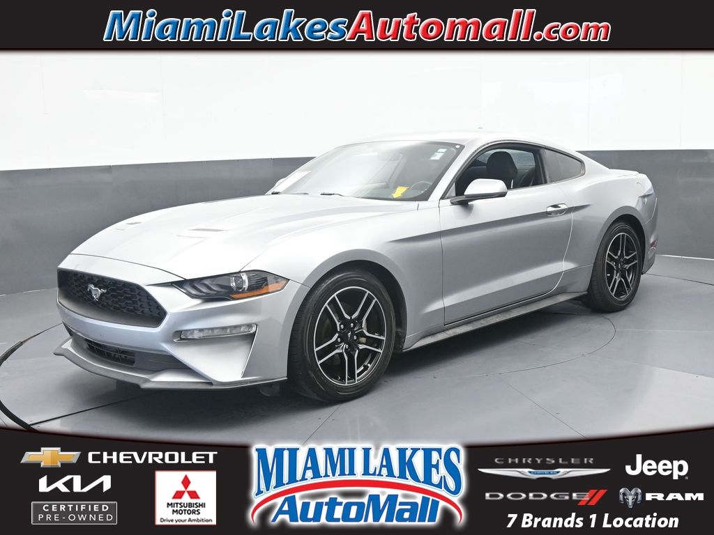 Silver Metallic 2020 Ford Mustang Coupe Rear-Wheel Drive Automatic
