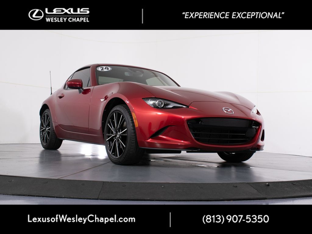 Soul Red Crystal Metallic 2024 Mazda MX-5 Miata Convertible Rear-Wheel Drive 6-Speed Automatic