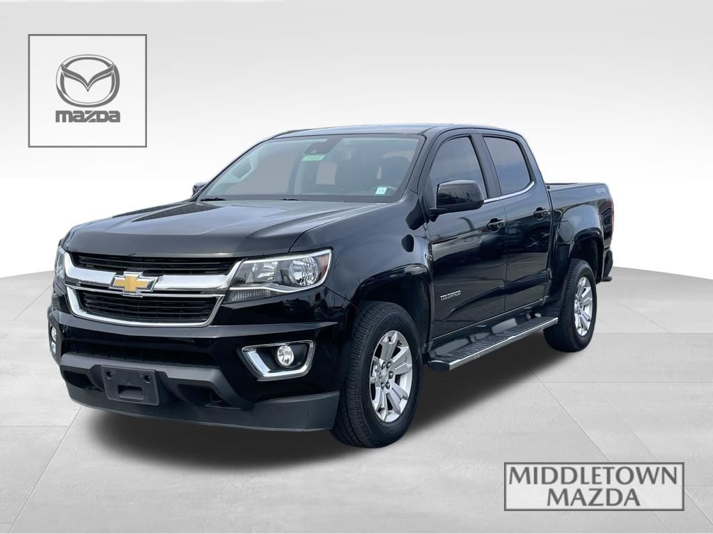 Black 2019 Chevrolet Colorado LT Crew Cab 4WD Pickup Truck Four-Wheel Drive 8-Speed Automatic