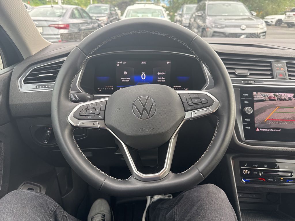 2022 Volkswagen Tiguan 2.0T SE Black at Sutliff Volkswagen