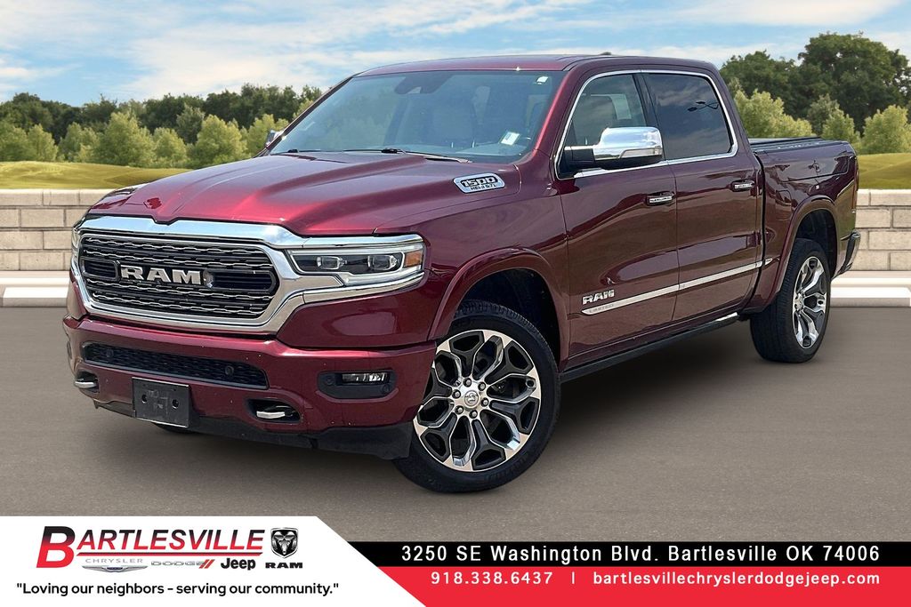 Delmonico Red Pearlcoat 2020 RAM 1500 Pickup Truck Four-Wheel Drive 8-Speed Automatic