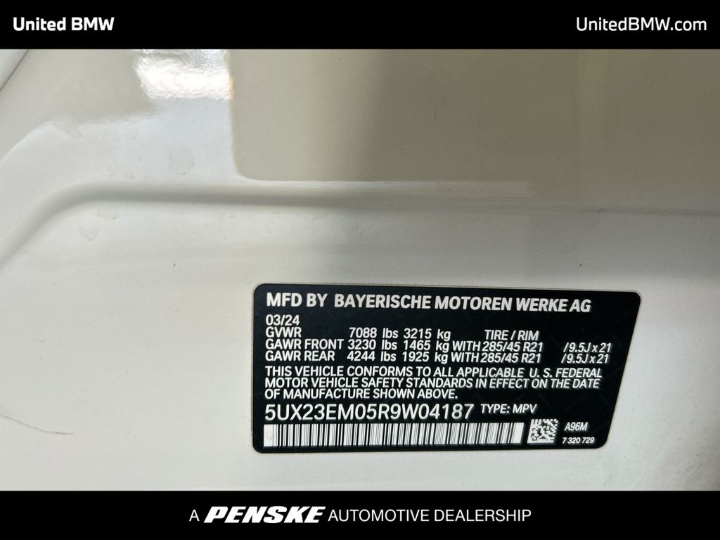 2024 BMW X7 xDrive40i 24