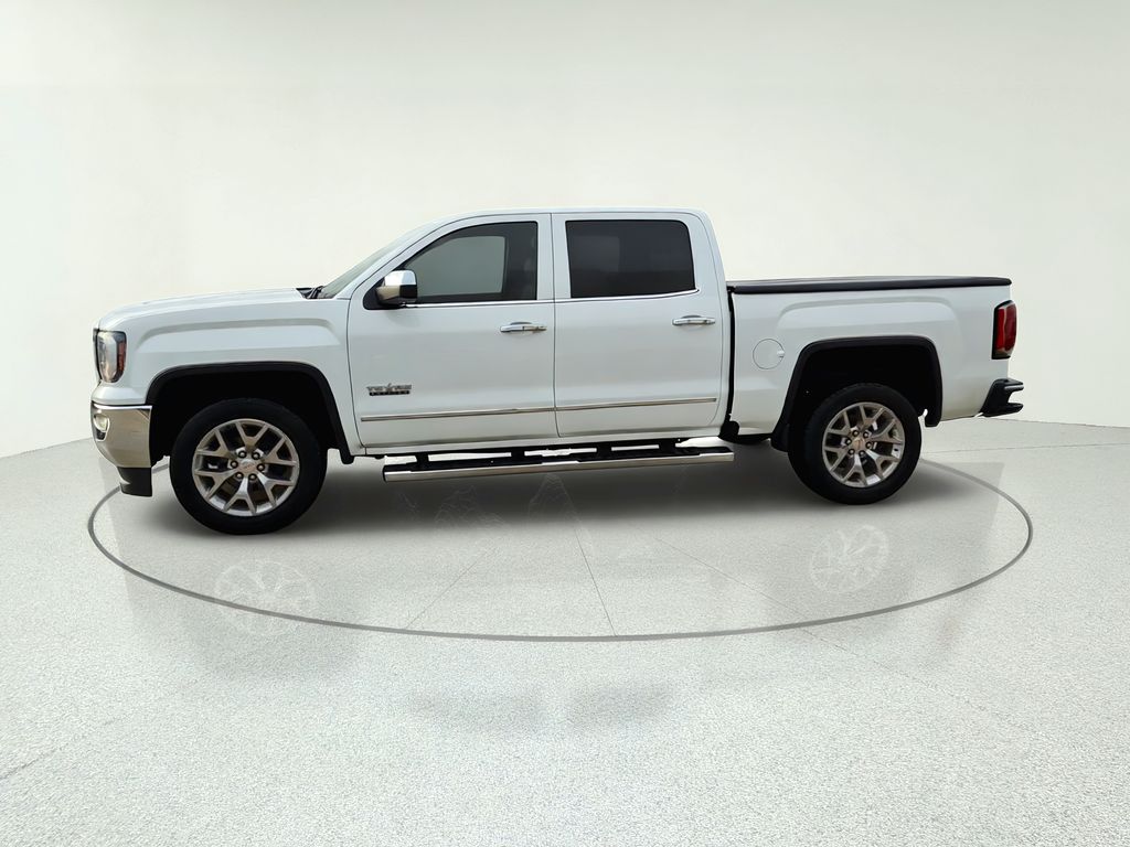 2018 GMC Sierra 1500 SLT White at Bravo Nissan