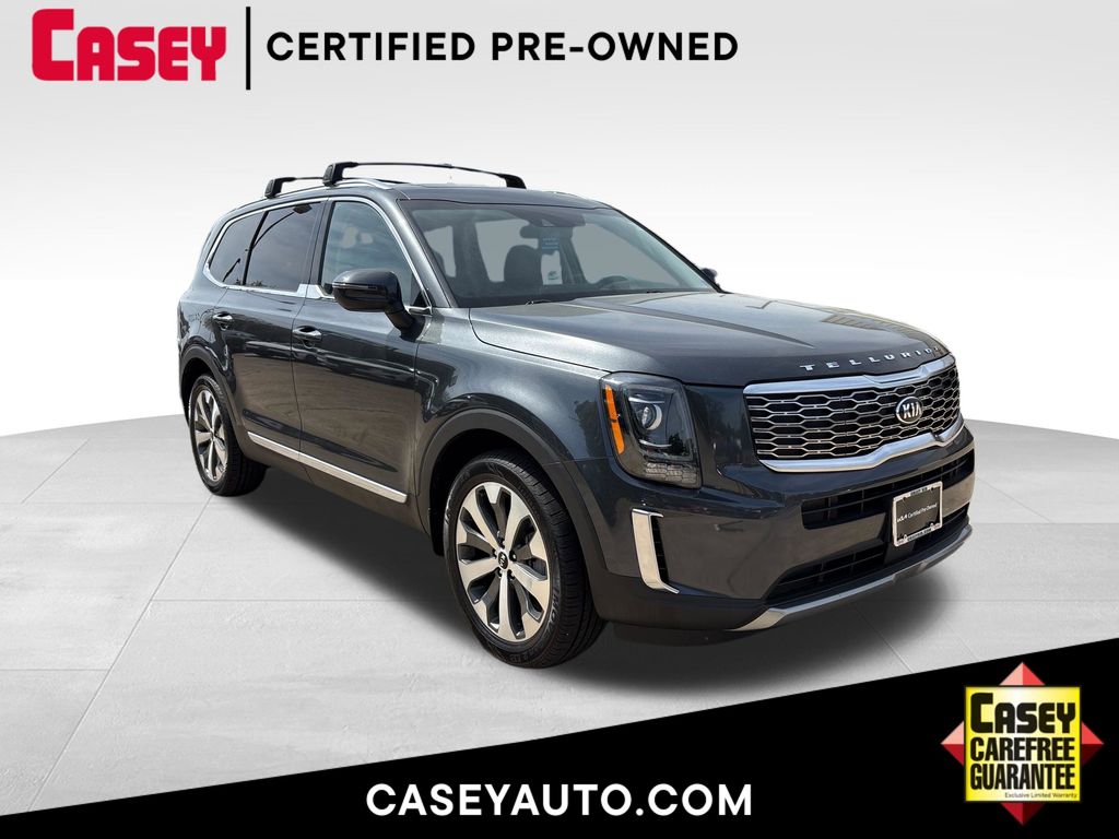 Gravity Gray 2020 Kia Telluride EX AWD SUV / Crossover All-Wheel Drive 8-Speed Automatic