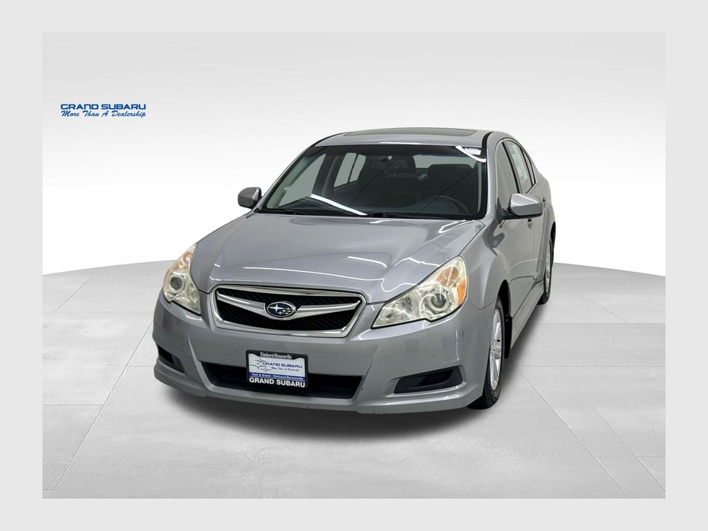 Gray (Steel Silver Metallic) 2011 Subaru Legacy Sedan All-Wheel Drive Continuously Variable Transmission