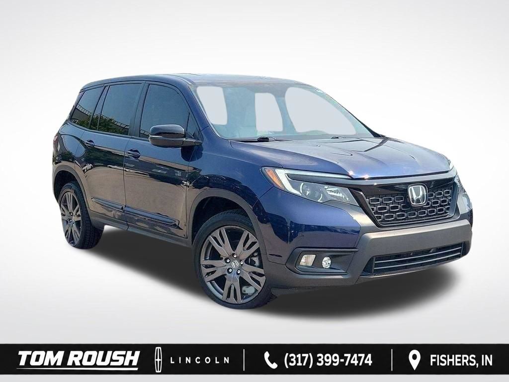 Black (Obsidian Blue Pearl) 2020 Honda Passport SUV / Crossover All-Wheel Drive 9-Speed Automatic